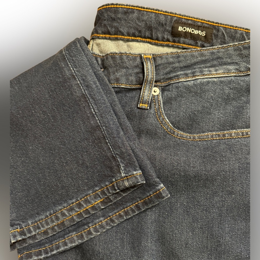 Bonobo Dark Washed Tailored Fit Jeans - fantastic condition